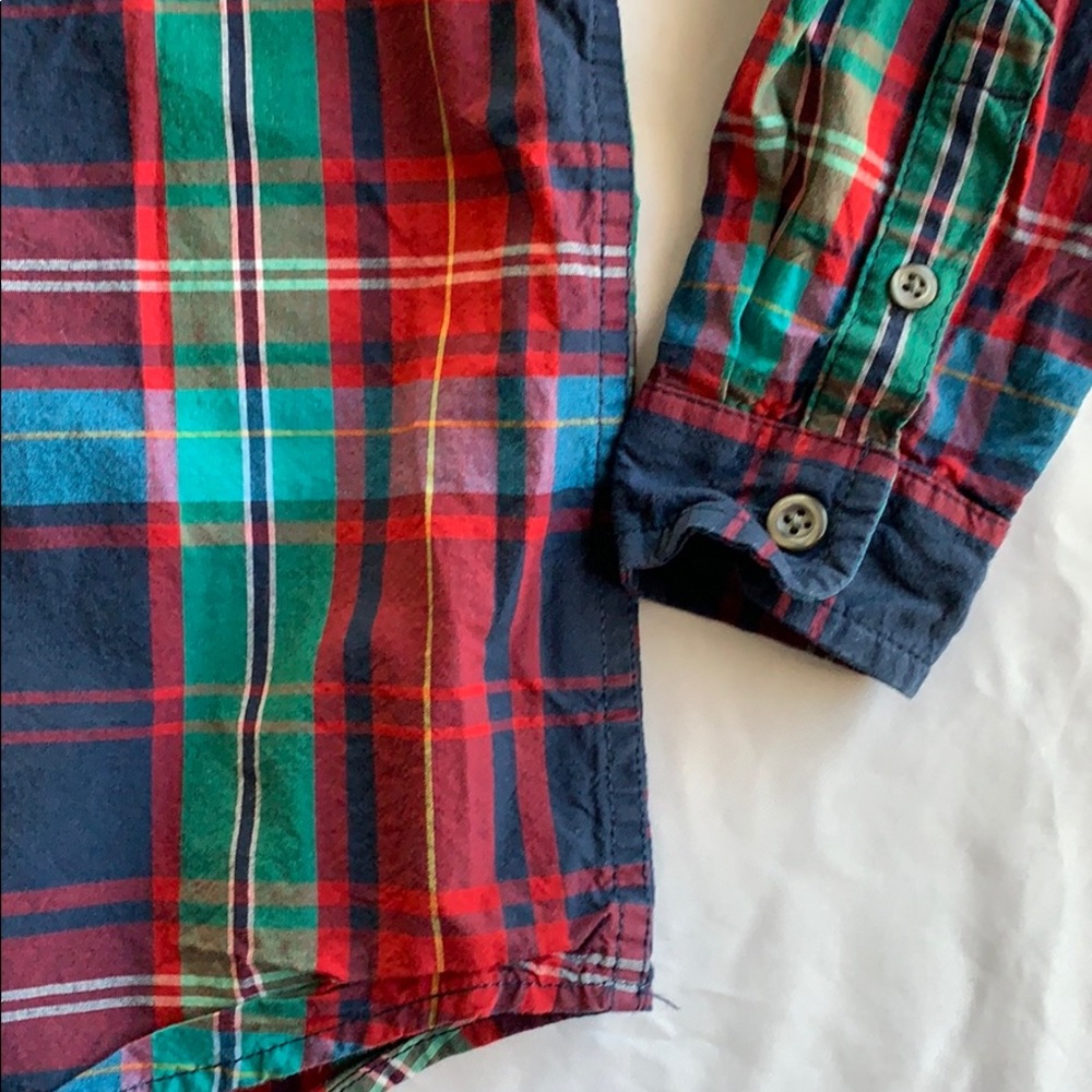 Plaid button down - Picture 2 of 6